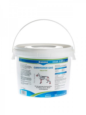 Canina Canhydrox GAG 1200 tab./2kg - kalcija saturoša piedeva suņiem